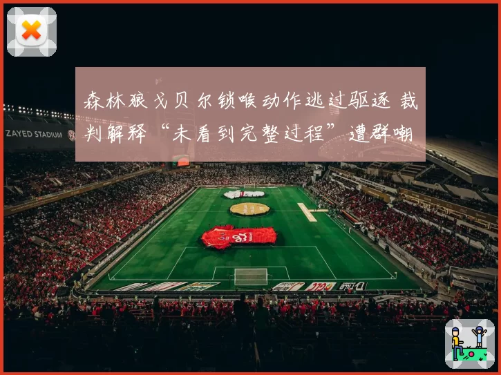 森林狼戈贝尔锁喉动作逃过驱逐 裁判解释“未看到完整过程”遭群嘲